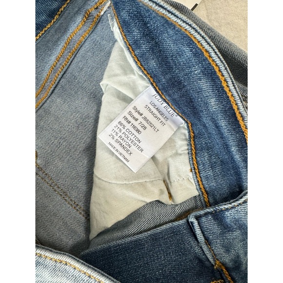 NEW Judy Blue Straight Fit Jean 7/28 High Rise Denim - Picture 3 of 9